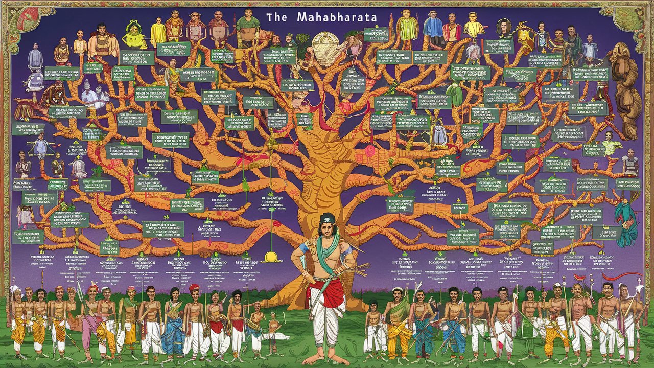 Family hierarchy in Mahabharat ? | Devotionwalk